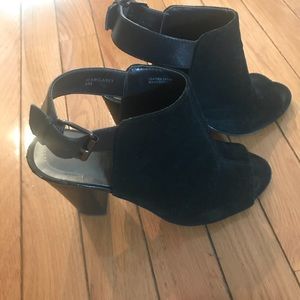 Tahari black booties